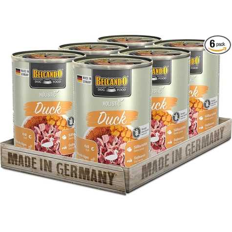 Belcando Holistic Anatra 6 lattine da 400 g - Umido Holistic senza cereali all'anatra