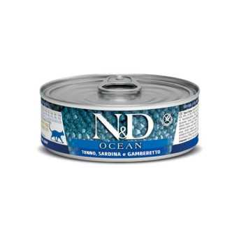 Farmina N&D Ocean with Tuna, Sardine and Shrimp 80 gr. - 