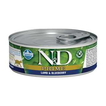 Farmina Natural & Delicious Prime mit Lamm und Blaubeeren 80 gr. - 