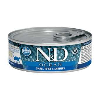 Farmina Natural Delicious Ocean mit Thunfisch und Garnelen 80 gr. - 