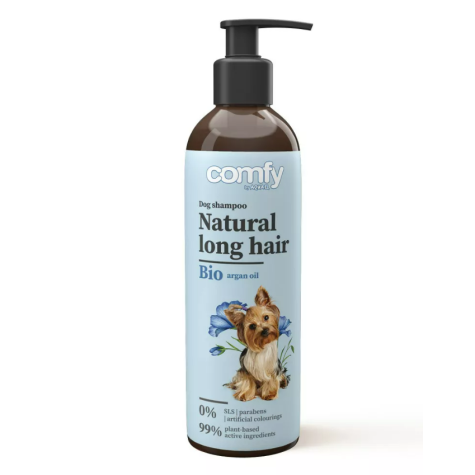 COMFY DOG SHAMPOO NATÜRLICHES LANGHAAR-ARGANÖL 250 ML - 