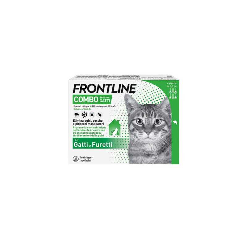 Frontline combo chats 6 pipette 0,5 ml Frontline combo chats 6 pipette 0,5 ml