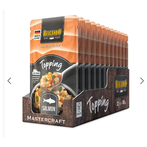 BELCANDO MASTERCRAFT Topping Lachs 100 gr.x12