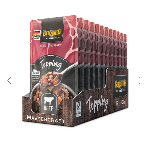 BELCANDO MASTERCRAFT Topping Manzo 100 gr.x12
