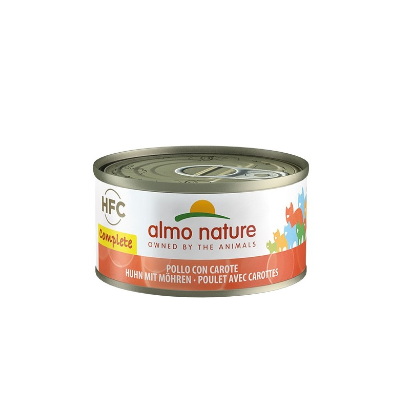 Almo Nature Chat HFC Complete poulet avec carottes gr.70