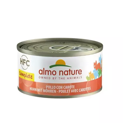 Almo Nature Gatto HFC Komplett Huhn mit Karotten gr. 70