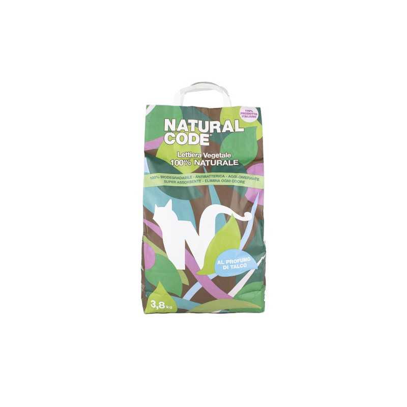 Natural Code Pflanzliche Klumpstreu Mais 3,8 kg Talkum, natürlich Natural Code Pflanzliche Klumpstreu Mais 3,8 kg Talkum, natürlich