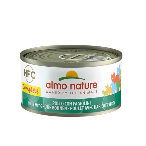 Almo Nature Gatto HFC Complete Chicken mit grünen Bohnen gr. 70