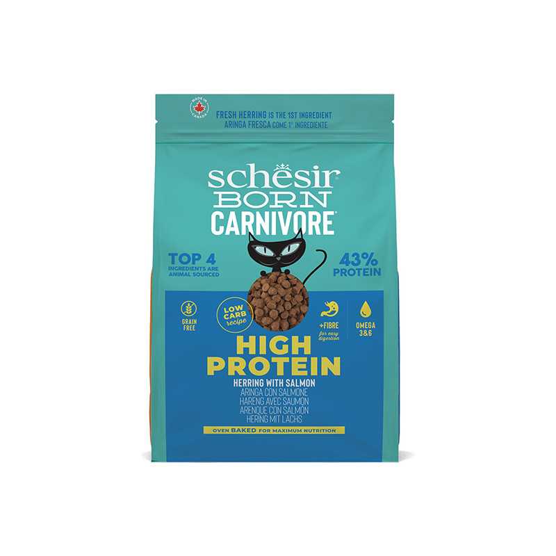 Schesir - Born Carnivore Adult Cat Hering und Lachs 1,25 kg Schesir - Born Carnivore Adult Cat Hering und Lachs 1,25 kg