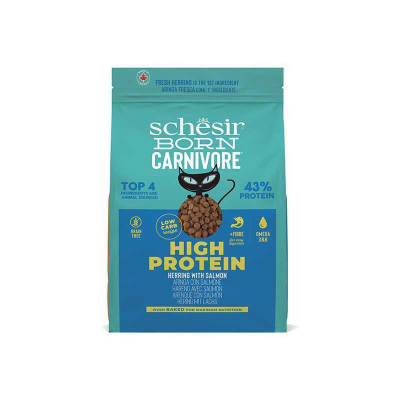 Schesir - Born Carnivore Adult Cat Herring and Salmon 225 g Schesir - Born Carnivore Adult Cat Herring and Salmon 225 g