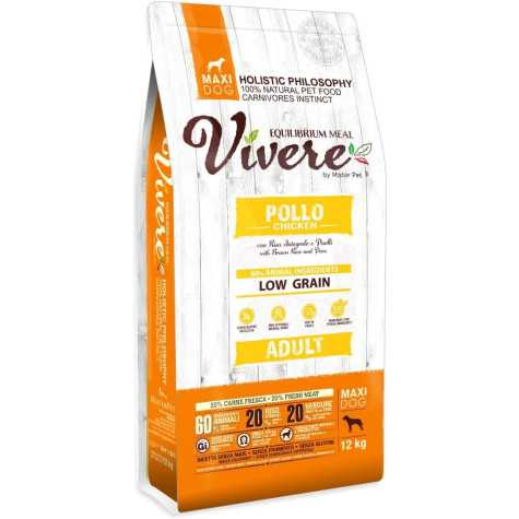 Vivere Low Grain Adult Gluten Free Chicken Maxi 12 kg - 
