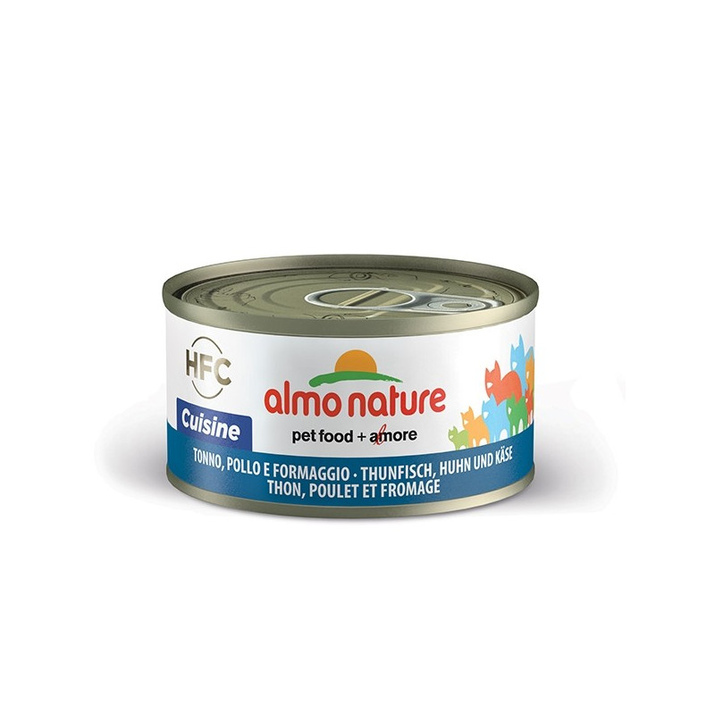 Almo Nature Chat HFC Cuisine thon, poulet et fromage gr.70 Almo Nature Chat HFC Cuisine thon, poulet et fromage gr.70