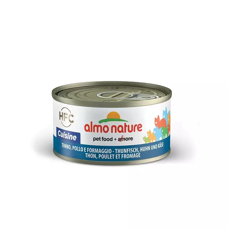Almo Nature Gatto HFC Cuisine Thunfisch, Hühnchen und Käse gr. 70 Almo Nature Gatto HFC Cuisine Thunfisch, Hühnchen und Käse gr. 70