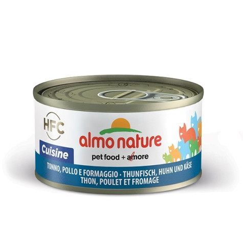 Almo Nature Gatto HFC Cuisine Tuna, Chicken and Cheese gr. 70