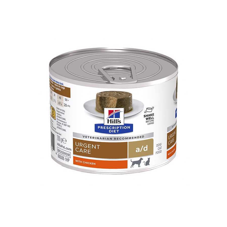 Hill's a/d wet for dogs and cats 200 gr. Hill's a/d wet for dogs and cats 200 gr.