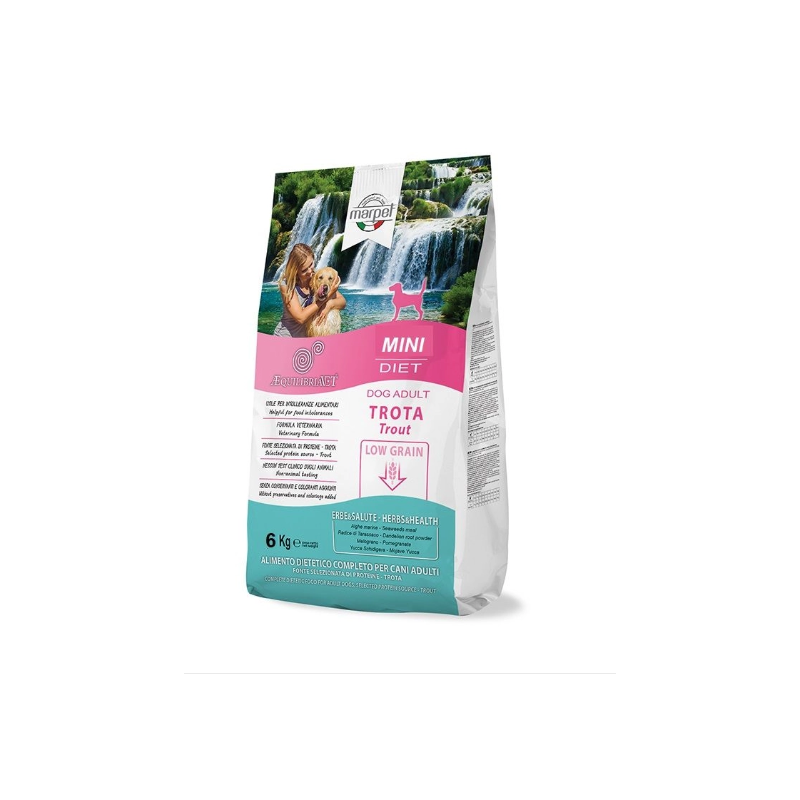Marpet Cane Equilibria Low Grain 100% Trout Mini Adult 6 kg