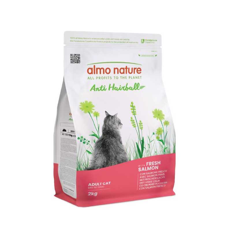 Almo Nature - Cat Fresh Anti Hairball Salmone e Patate 2 kg. Almo Nature - Cat Fresh Anti Hairball Salmone e Patate 2 kg.