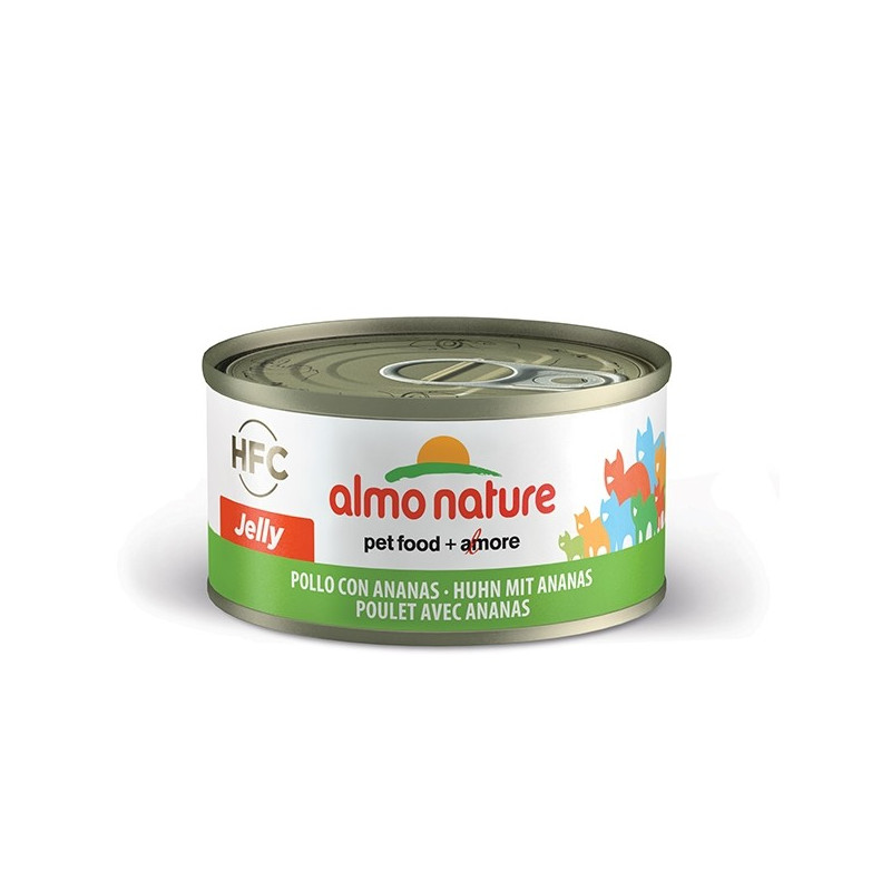 Almo Nature Gatto HFC Jelly Chicken with Pineapple gr. 70 X 6 cans