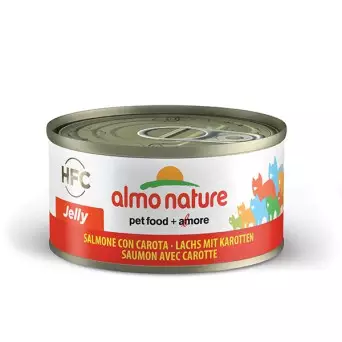 Almo Nature Gatto HFC Gelee Lachs mit Karotte gr. 70