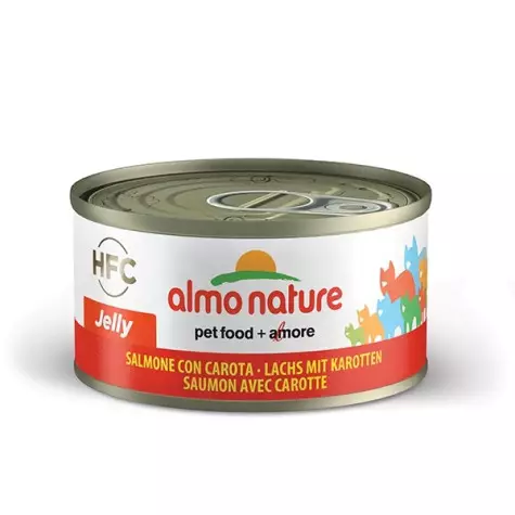 Almo Nature Gatto HFC Gelee Lachs mit Karotte gr. 70