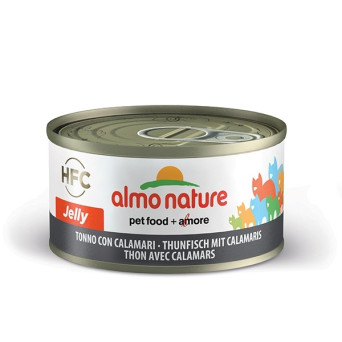 Almo Nature Gatto HFC Jelly Tuna with Squid gr. 70