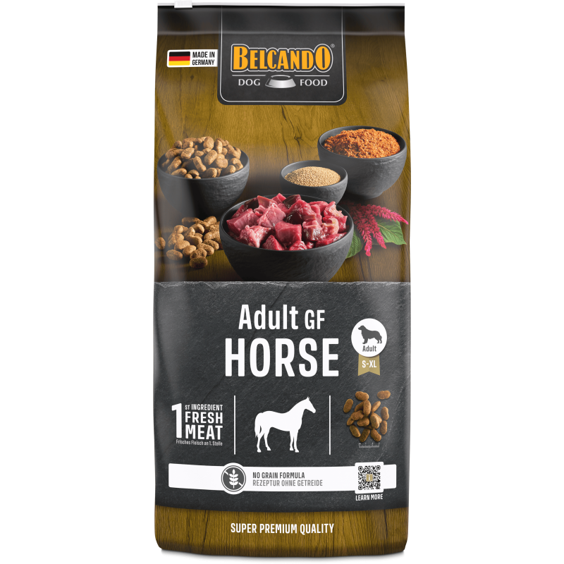 Belcando Adult Grain Free Horse 1 Kg - Crocchette Senza Cereali Al Cavallo Per Cani