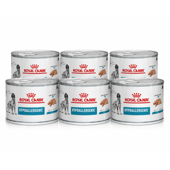 royal canin hypoallergenic wet dog 6 x 200 gr - 