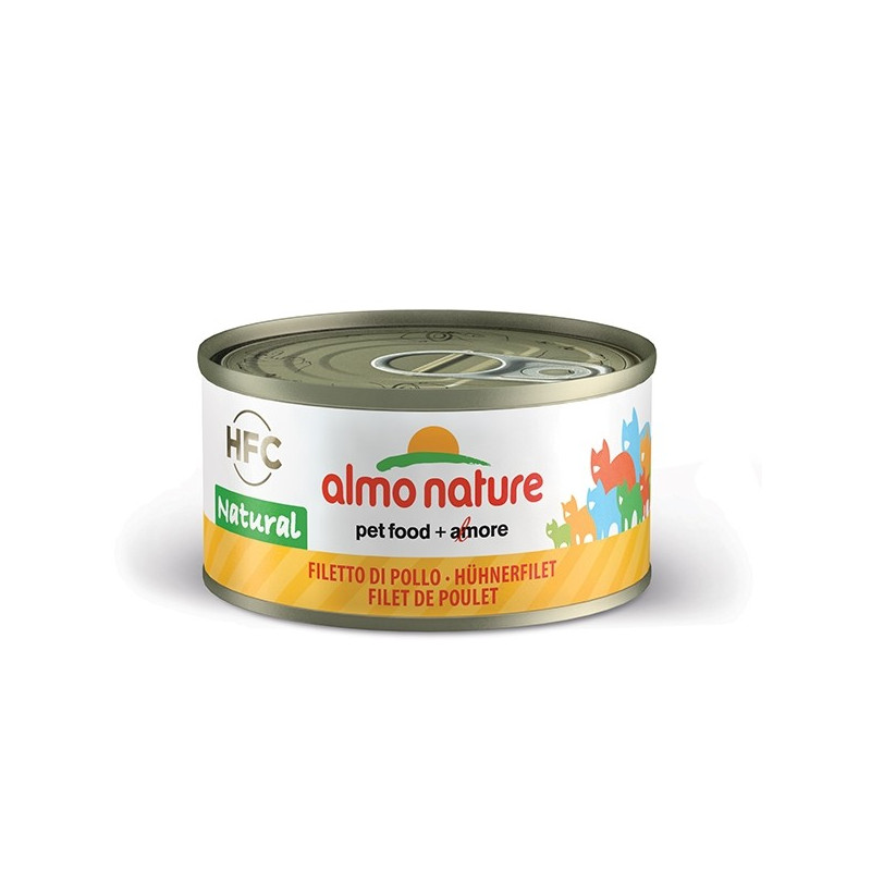 Almo Nature Gatto HFC Natural Chicken Fillet gr. 70 X 6 cans