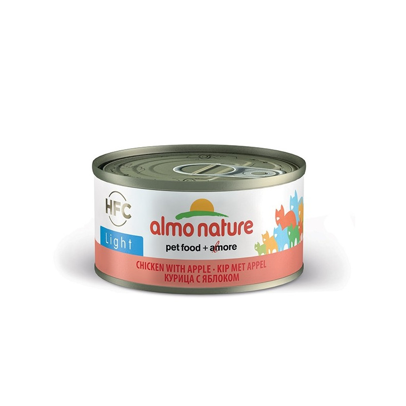 Almo Nature Chat HFC Natural Light poulet avec pomme gr.70 Almo Nature Chat HFC Natural Light poulet avec pomme gr.70