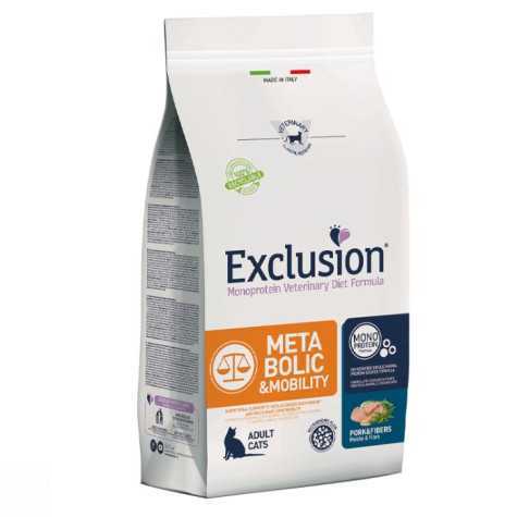 Exclusion - Diet Gatto Metabolic Mobility Pork & Fibres 300 gr. -