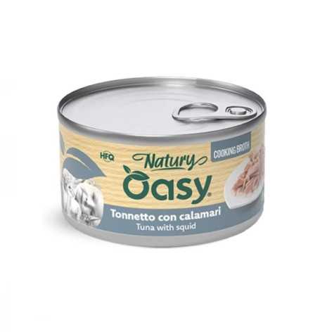 Oasy - Cat Natury Tonnetto Con Calamari 85 gr - 