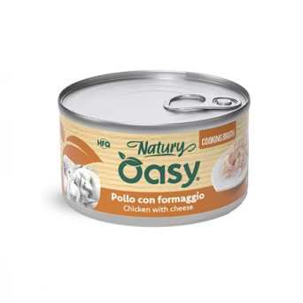 Oasy - Cat Natury Pollo Con Formaggio 85 gr - 