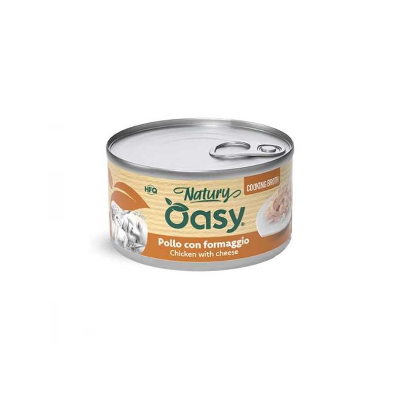 Oasy - Cat Natury Pollo Con Formaggio 85 gr Oasy - Cat Natury Pollo Con Formaggio 85 gr