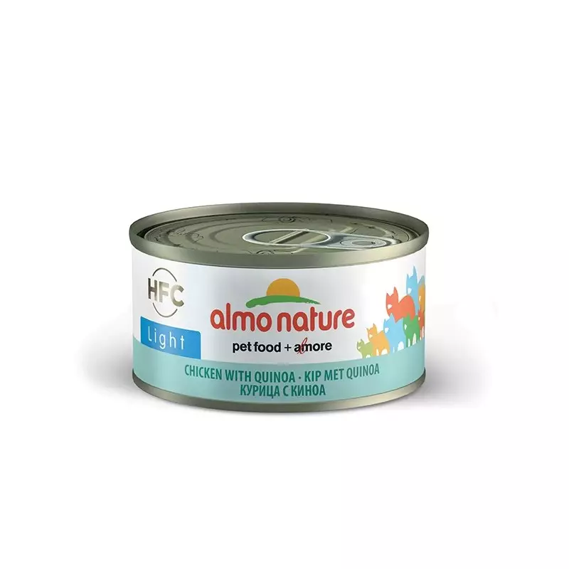 Almo Nature Gatto HFC Natural Light Huhn mit Quinoa gr. 70