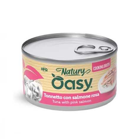 OASY NATURY THUNFISCH MIT ROSA LACHS 85 GR.