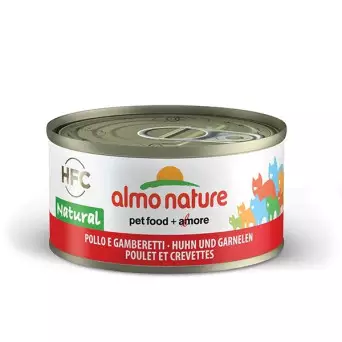 Almo Nature Gatto HFC Natural Chicken und Shrimps gr. 70