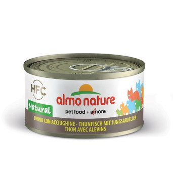 Almo Nature Gatto HFC Natural Tonno con Acciughine gr.70 - 