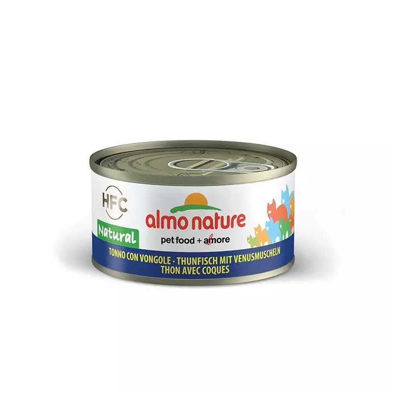 Almo Nature Gatto HFC Natural Tonno con Vongole gr.70
