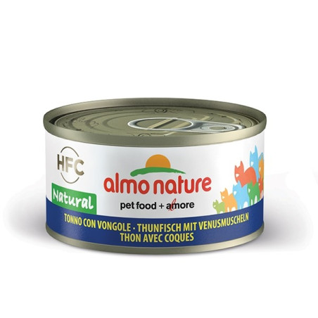 Almo Nature Gatto HFC Natural Tonno con Vongole gr.70 - 