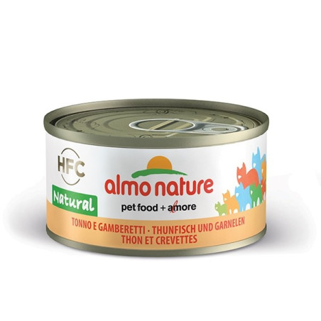 Almo Nature Gatto HFC Natural Tonno e Gamberetti gr.70 - 