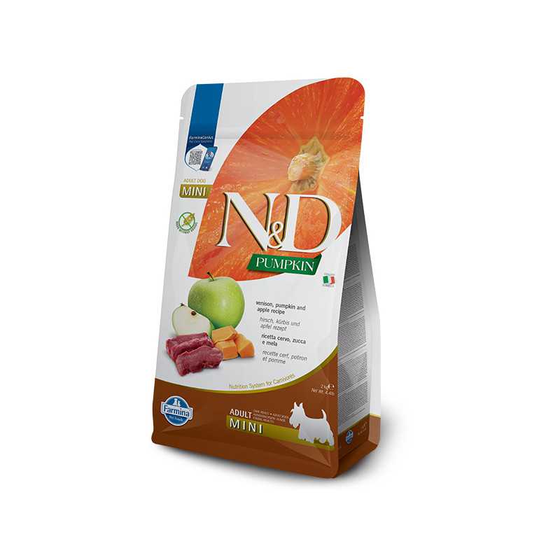 FARMINA N&D PUMP. GF ADULT MINI DEER PUMPKIN POMEGRANATE 2 KG FARMINA N&D PUMP. GF ADULT MINI DEER PUMPKIN POMEGRANATE 2 KG