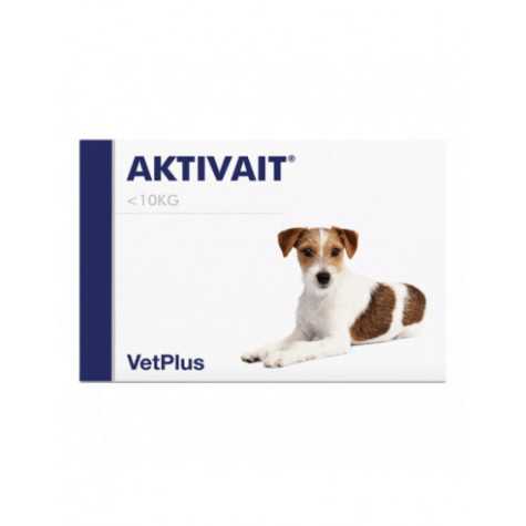 VETPLUS Aktivait Neurologische Ergänzung Hunde kleiner Rassen 60 cp. - 