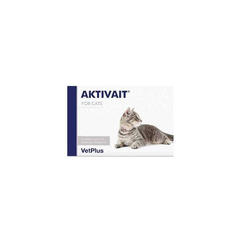 VETPLUS Aktivait Neurologische Ergänzung Katze 60 cp. VETPLUS Aktivait Neurologische Ergänzung Katze 60 cp.