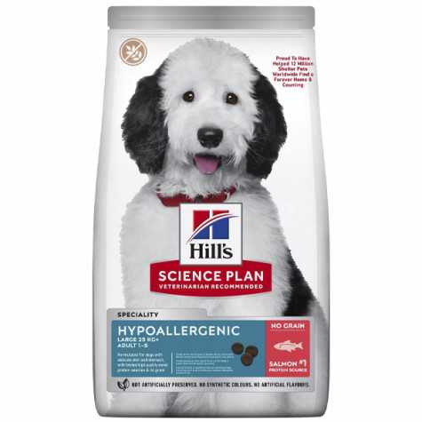 Hill's Science Plan Hypoallergenic Adult Medium cani al Salmone 2,5 kg -