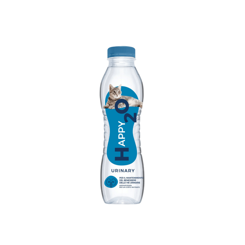 Happy2O Urinary Acqua Funzionale pour Chats 4x500 ml. Happy2O Urinary Acqua Funzionale pour Chats 4x500 ml.