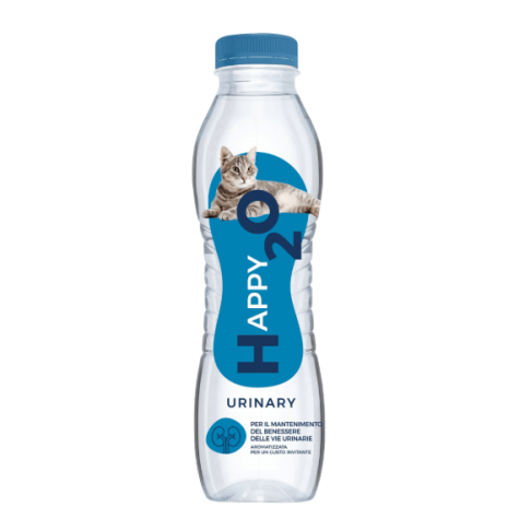 Happy2O Urinary Acqua Funzionale per Gatti 4x500 ml. - 