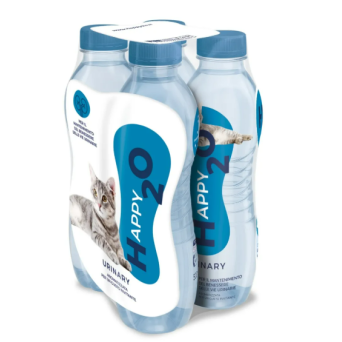 Happy2O Urinary Acqua Funzionale per Gatti 4x500 ml. - 