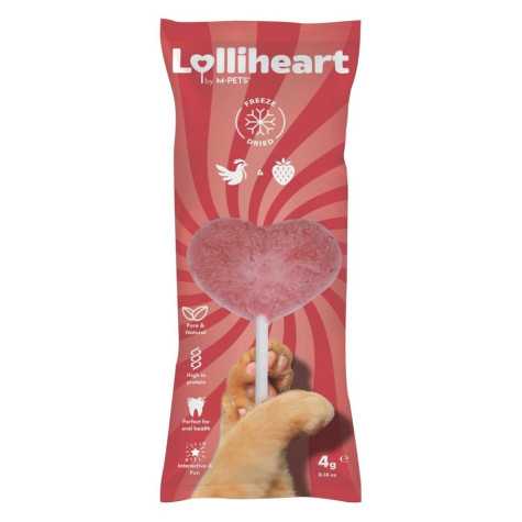 Alivit Lolliheart Gatto Pollo Fragola - Snack per Gatti - 