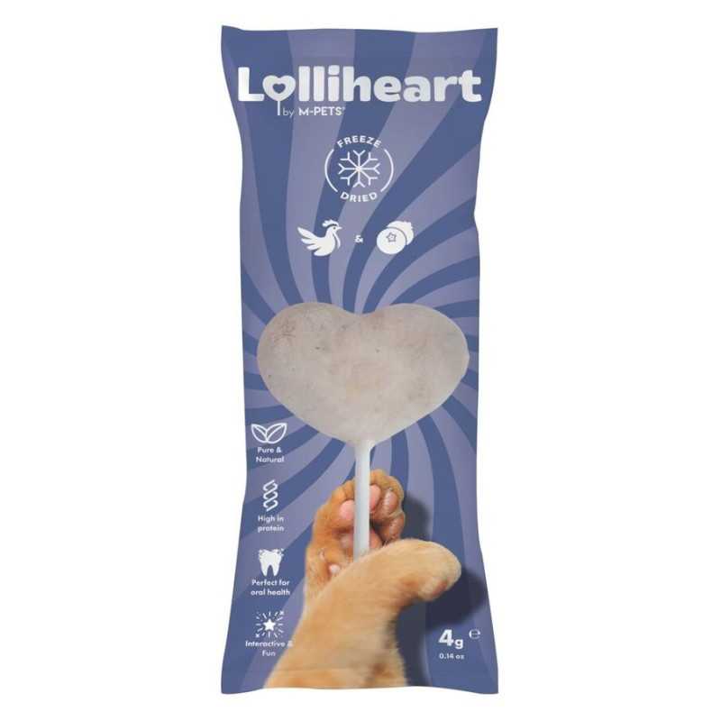 Aliviti Lolliheart Cibo per Gatto - Pollo e Mirtilli Aliviti Lolliheart Cibo per Gatto - Pollo e Mirtilli