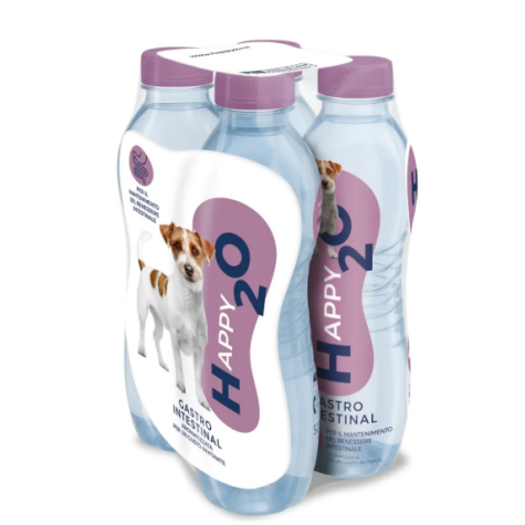 HAPPY 2O ACQUA CANE GASTROINTESTINAL 4X500 ML. - 